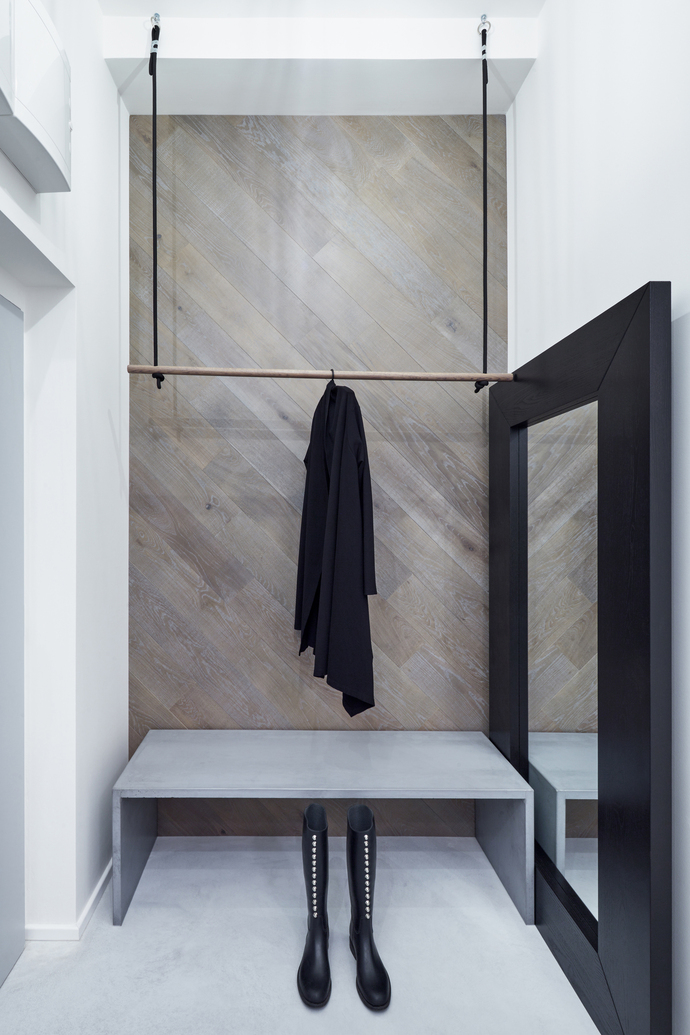 The decor has been deliberately reserved to underline the clean lines of the rooms.