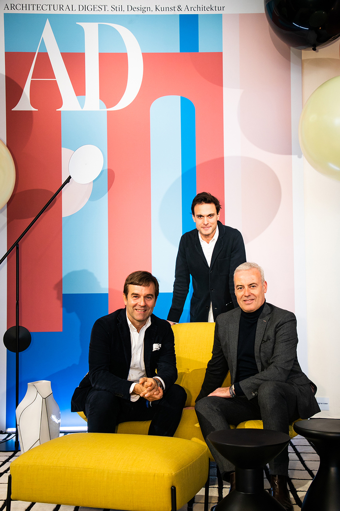 Marc von Schmarsow, David Lehmann und Ulrich Tredup