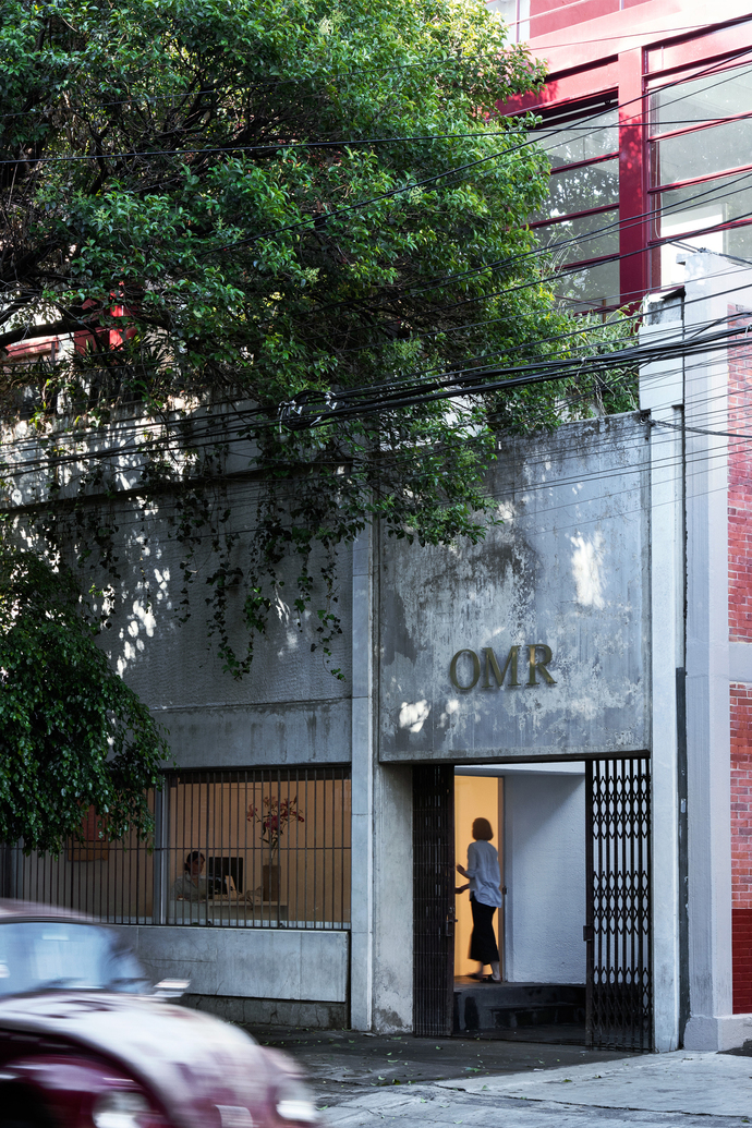 Galeria OMR Mexico City Street facade
