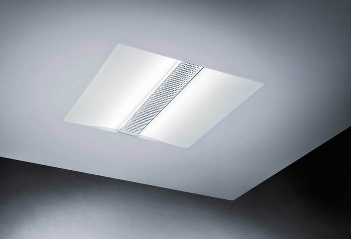 Die Anbauvariante der "Mildes Licht" von Zumtobel – sechste Generation