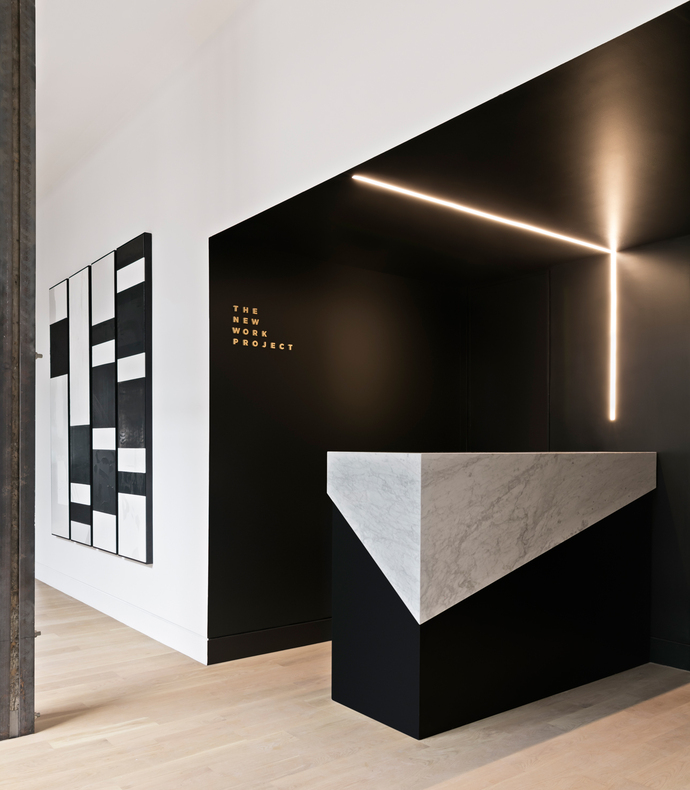 Eingangsbereich New Work Project