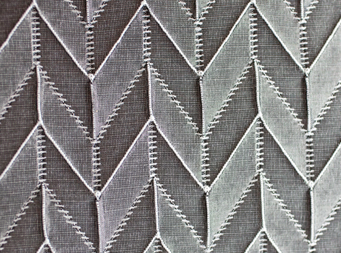 Jacquardfabric "Origami 7.0 270791" by Gebrüder Munzert GmbH & Co KG.
