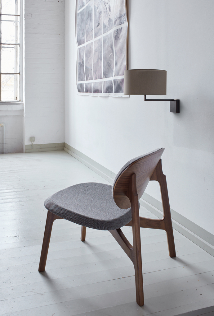 Cocktailsessel ZENSO LOUNGE – Design: Formstelle, 2018 Meisterzimmer #2, Kunst: Jana Gunstheimer