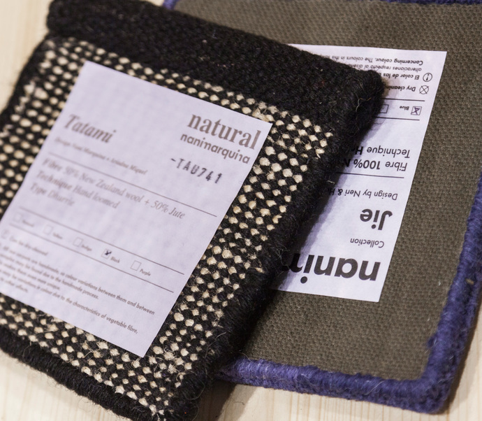 Each individual carpet is woven by hand and is therefore utterly unique.