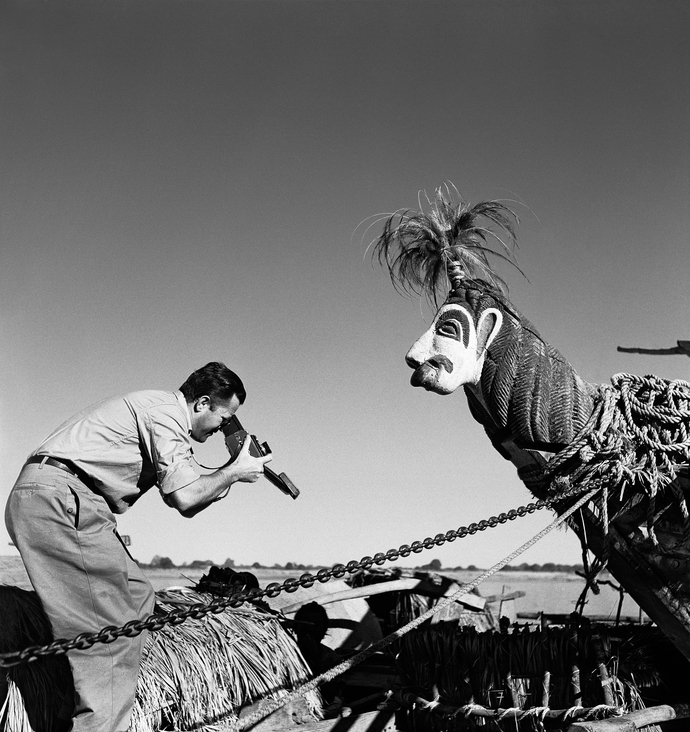 Marcel Gautherot bei der Arbeit in Brasilien 1946