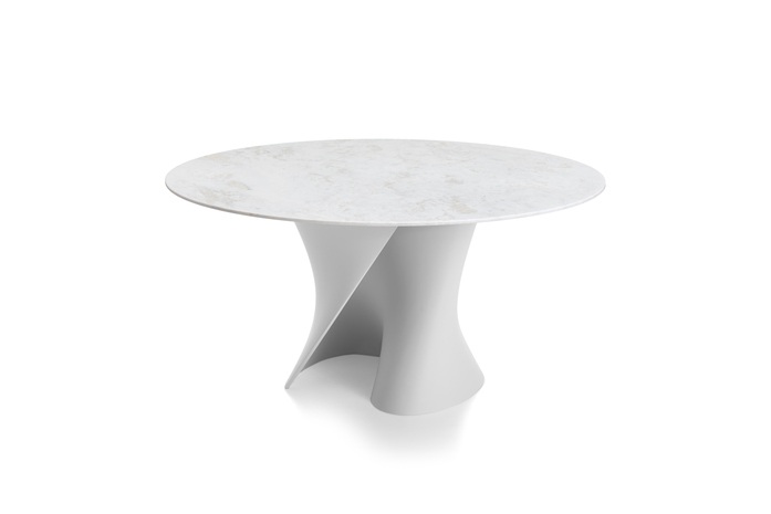 S Table Bianco Top Bianco Hr
