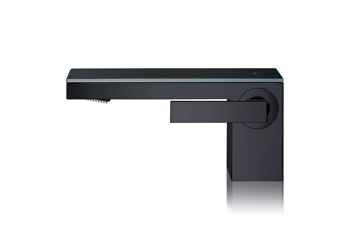 AXOR My Edition Washbasin Faucet Black Glass Satin Black