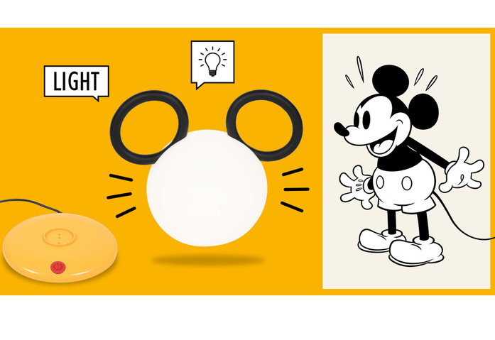 Ambiance Lampe Mickey Mouse