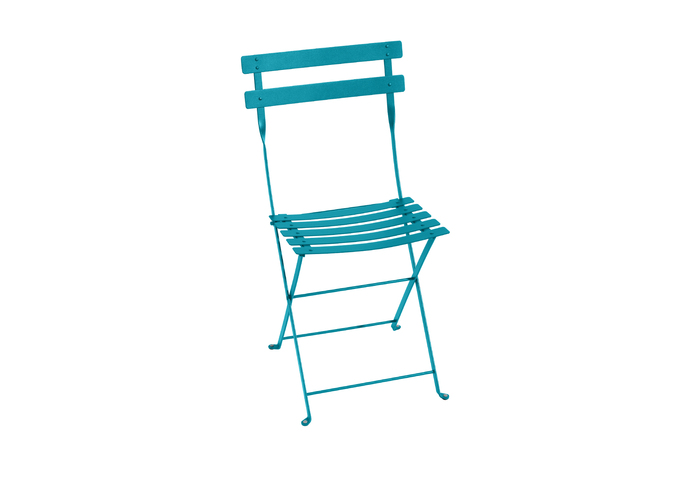 Bistro Metal Chair Turquoise