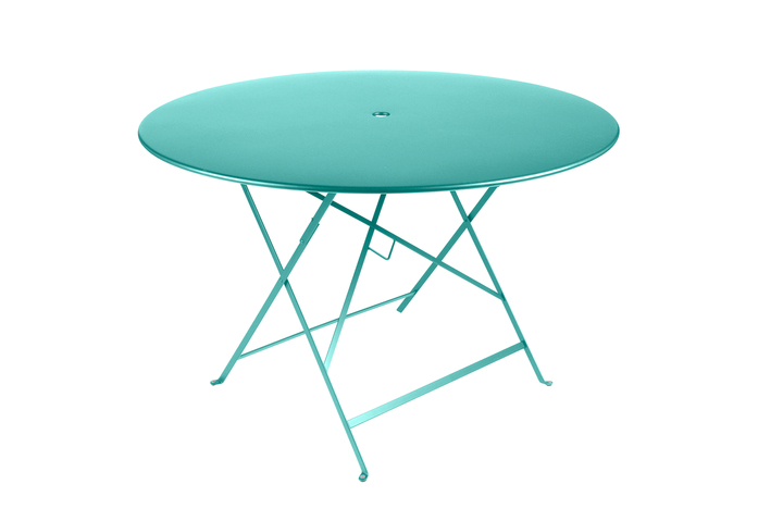 Bistro Table D117 Bleu Lagune