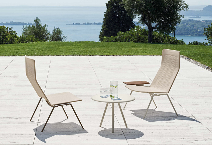 High Back Lounge Armchairs