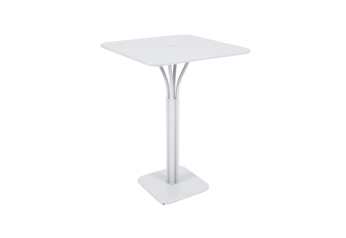 Luxembourg High Table 80X80 Blanc Coton