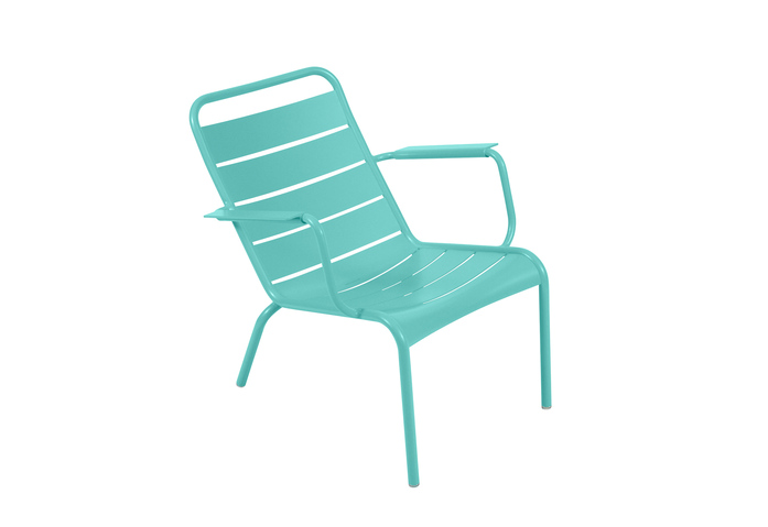 Luxembourg Low Armchair Bleu Lagune