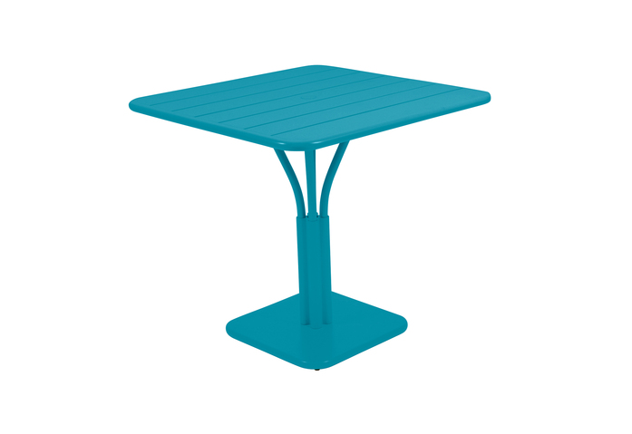 Luxembourg Table 80X80 Turquoise