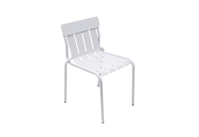 Stripe Chair Blanc Coton