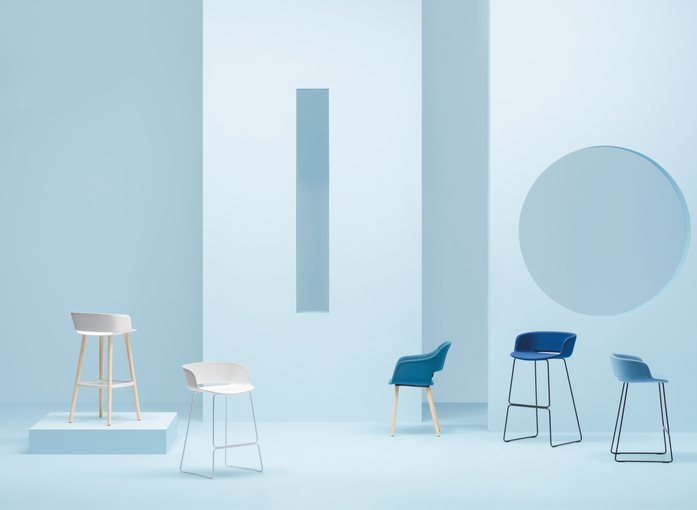 Pedrali Babila Barstool Design Odo Fioravanti