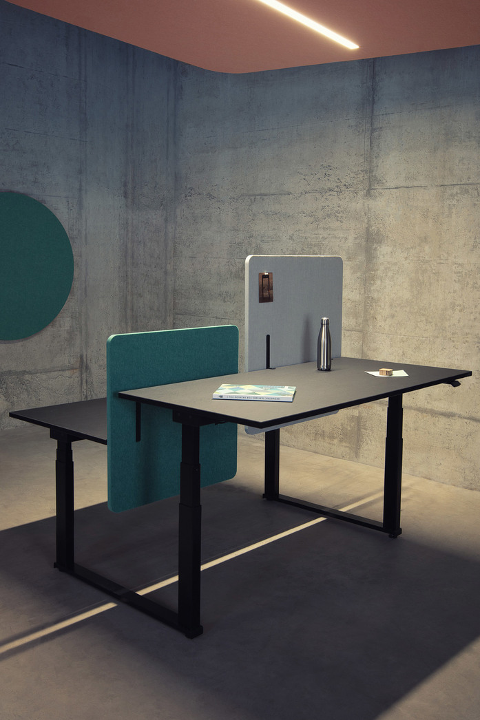 Desk Two Plain 590 3 3