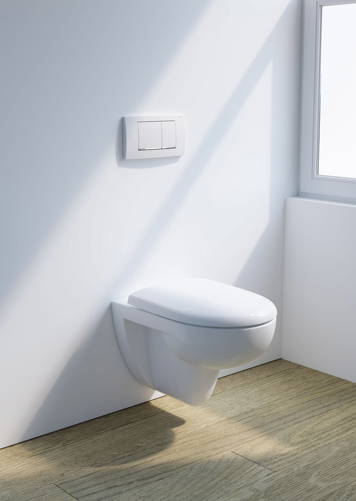 Geberit Twinline30 Weiss Milieu