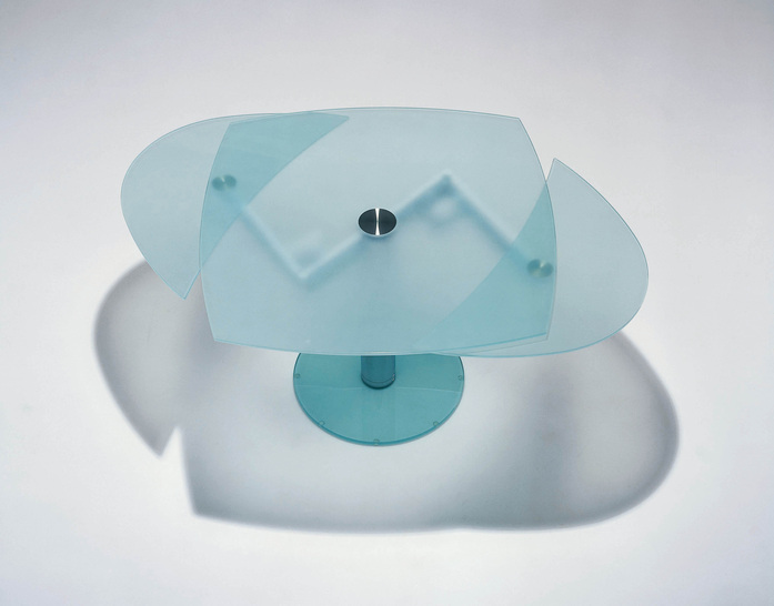 1136 Iiititan Glas Esstisch Mit Auszug Satiniert 0 10