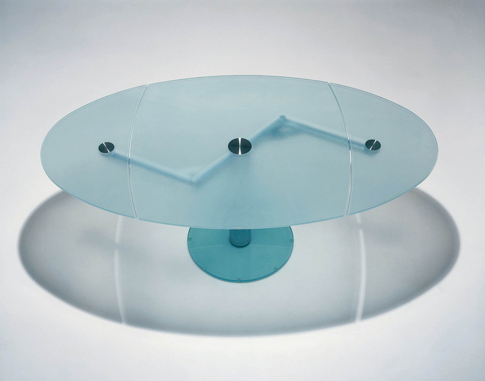 1136 Iii Titan Glas Esstisch Mit Auszug0 09