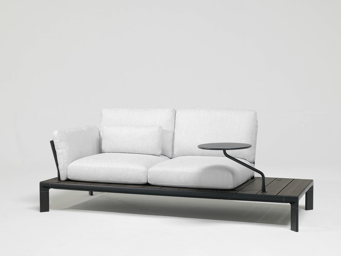 13 Tami Two Seats White Side Table