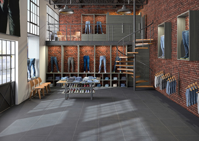 3516 Large Surface Retail Jeans Store
