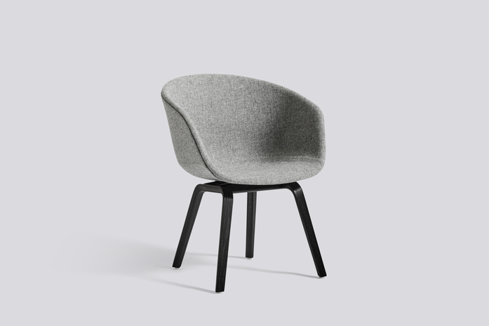 Aac43 Oak Black Stained Base Hallingdal 130