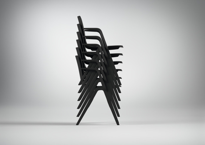A Chair 9709 A Stapel lava
