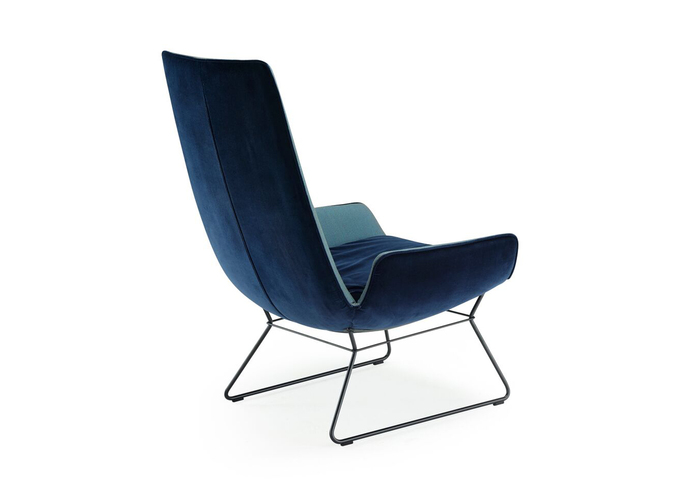 Amelie Lounge Chair Drahtgestell 3 Preview