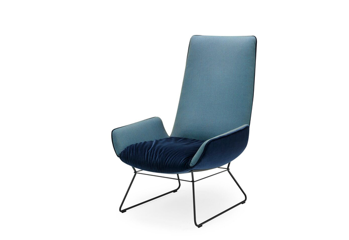 Amelie Lounge Chair Drahtgestell 5 Preview