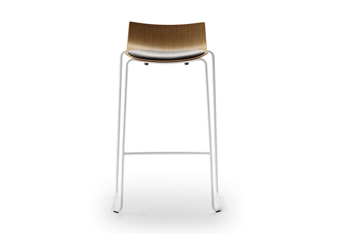 Ascalon Ba004 S Preludia Bar Oak Fjord151 White Frame Front
