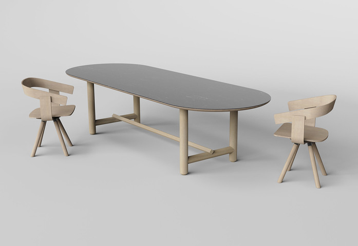 Buzzispace Buzzi Table 18 Ceramic Top