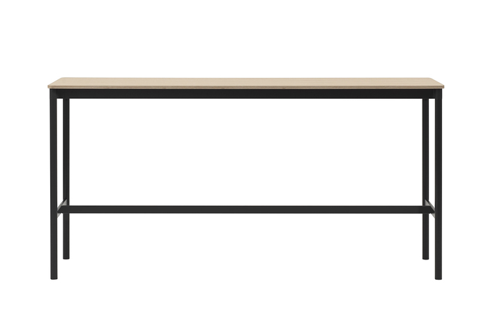 Base High Table 50X190 H95 Oak Veneer Black Front Muuto 5000X5000 Hi Res