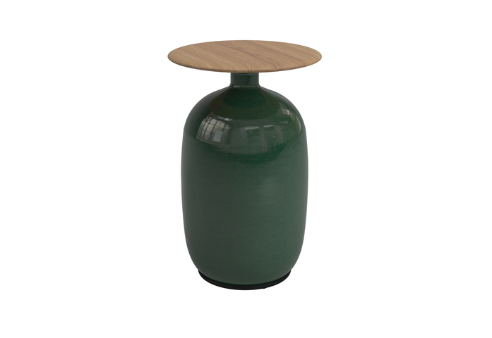 Blow High Side Table Emerald