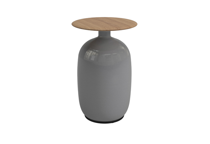 Blow High Side Table Smoke