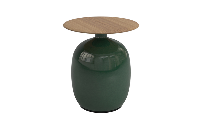 Blow Low Side Table Emerald