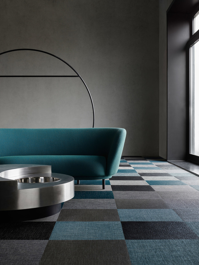 Bolon Flooring Botanic Kale Viola Thyme Close