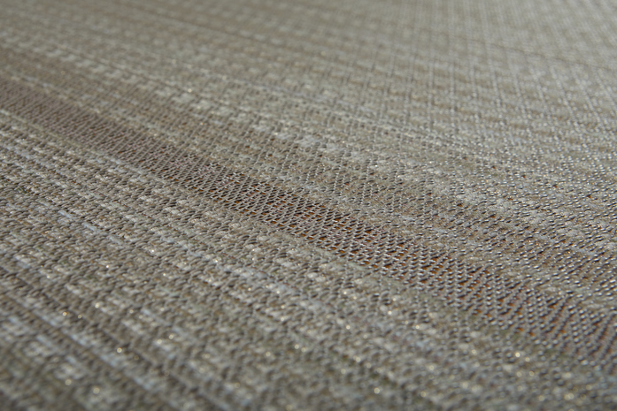 Bolon Rugs Duet Stripe Clay Close