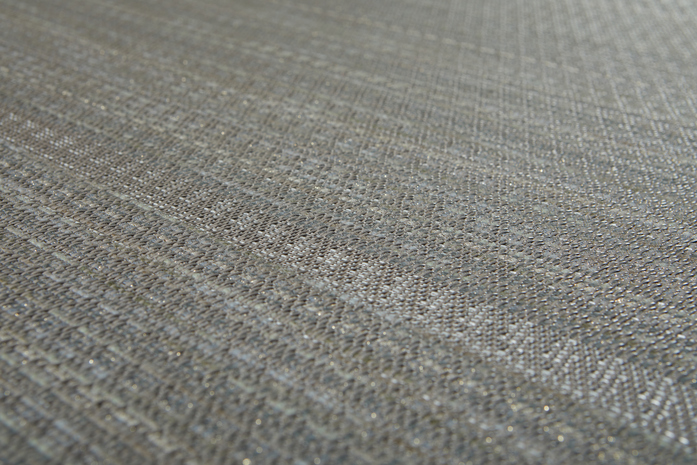 Bolon Rugs Duet Stripe Fog Close