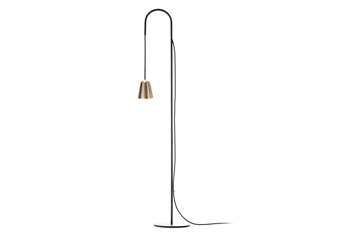 Chaplin Floor Black Gold