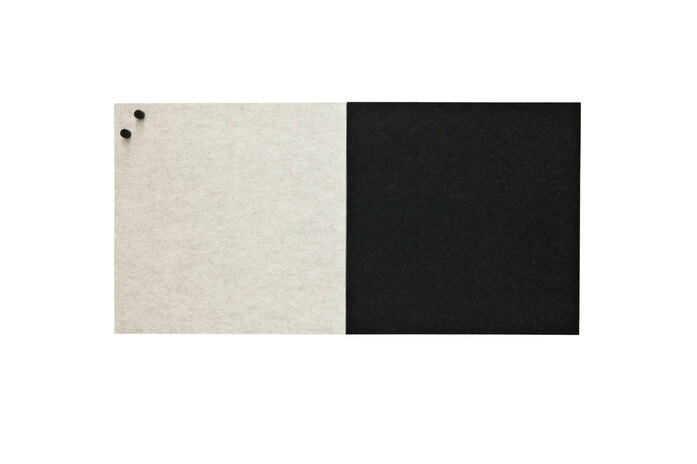 Chat Board Buzzi Felt Chat Board Buzzi Felt Off White Anthracite 01
