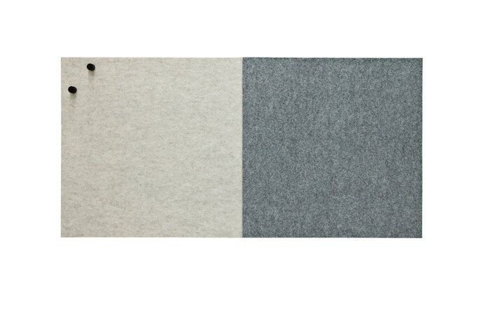 Chat Board Buzzi Felt Chat Board Buzzi Felt Off White Stone Grey 01