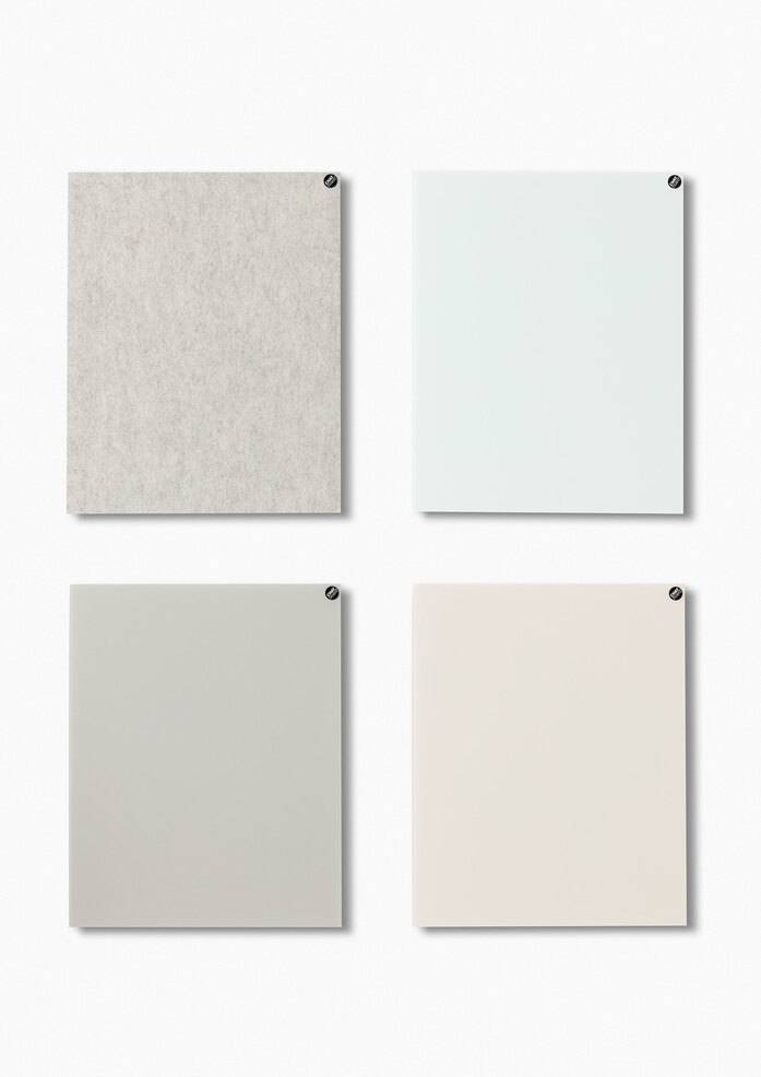 Chat Board Buzzi Felt Combo 02 Buzzi Felt Off White Classic Pure White Classic Sand Classic Nude