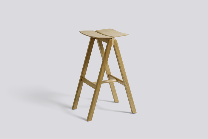Cph Bar Stool H75 Oak Lacquer