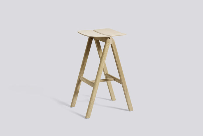 Cph Bar Stool H75 Oak Matt Lacquer