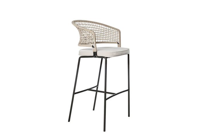 Ctr Barchair Wenge Linen