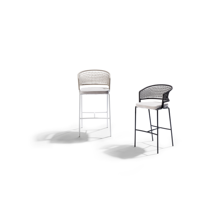 Ctr Barchair White Front Ctr Barchair Wenge 3 D