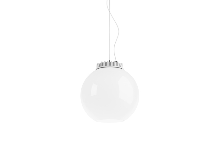 City Globe White White