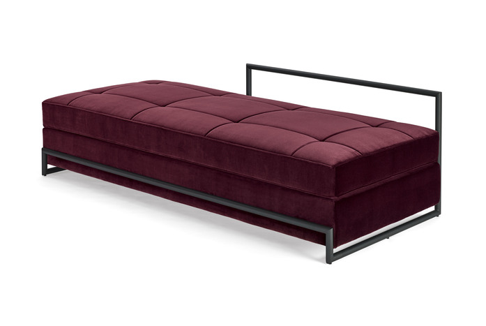 Classi Con Day Bed Black Harald Brownred