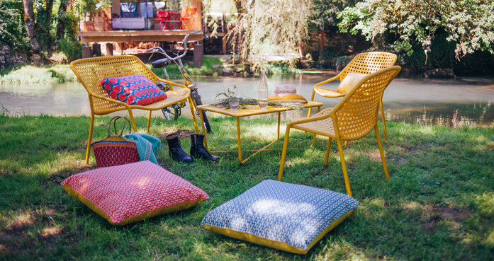Collections Envie D Ailleurs Et Croisette De Fermob Salon De Jardin